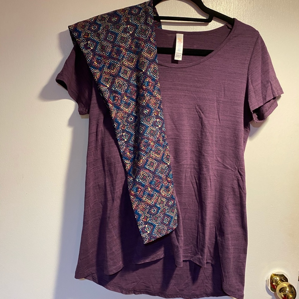 Lularoe Classic T & OS Leggings